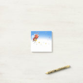 Lil Ladybug Post-it notitieblok vierkant blauw ver Post-it® Notes (Op bureau)
