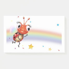 Lil Ladybug Rainbow brede Post-it notitieblok Post-it® Notes