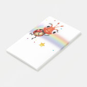 Lil Ladybug Rainbow Post-it notitieblok Post-it® Notes (Schuin)
