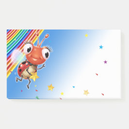 Lil Ladybug regenboog sterren brede Post-it notiti Post-it® Notes