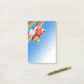 Lil Ladybug regenboog sterren hoog Post-it notitie Post-it® Notes (Op bureau)