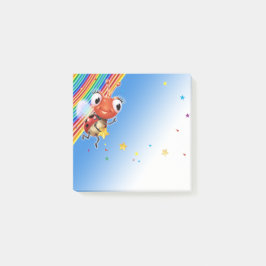 Lil Ladybug regenboogsterren vierkant Post-it noti Post-it® Notes