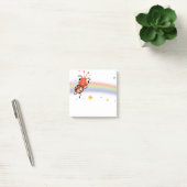 Lil Ladybug Regenboogvierkant Post-it notitieblok Post-it® Notes (Kantoor)