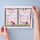 "Lil Ladybug with Polka Dots" Prijs is juist spel Flyer (Hand)