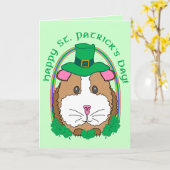 Lil Leprechaun Greetings Kaart (Gele Bloem)