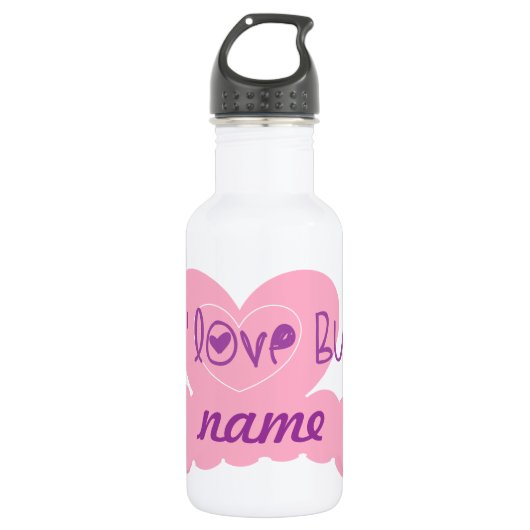 Lil love bug: aanpassen met naam waterfles  (Voorkant)