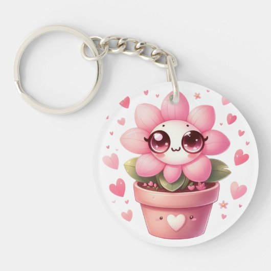 Lil' Love Flower Sleutelhanger (Voorkant)