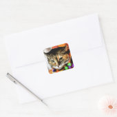 Lil Luv's Halloween Vierkante Sticker (Envelop)