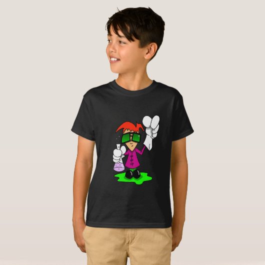 Lil Mad Scientist T-shirt (Voorkant volledig)