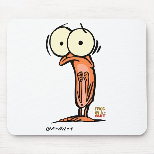 Lil' Maggot Mousepad Muismat (Voorkant)