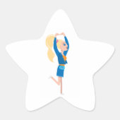 Lil Margie Star Sticker (Voorkant)