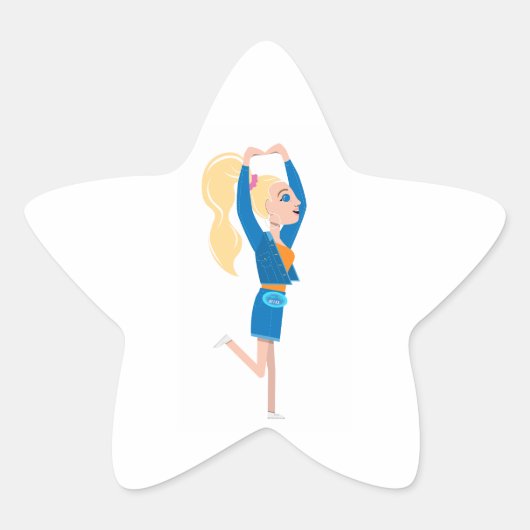Lil Margie Star Sticker (Voorkant)