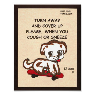 Lil Max Hoesje Uw Hoest Poster