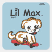 Lil Max Sticker (Voorkant)