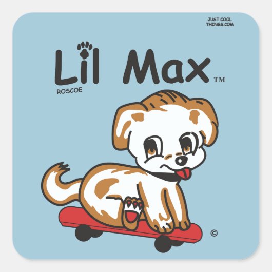 Lil Max Sticker (Voorkant)