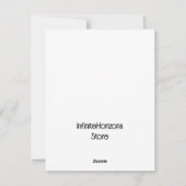 Lil meisje met nieuwe pop kerst Kaart (Achterkant)