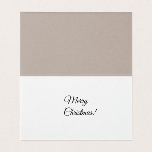  Lil meisje met pop op kerst Kaarten (Binnenkant ongevouwen)