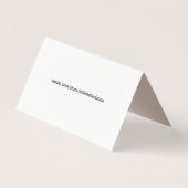  Lil meisje met pop op kerst Kaarten (Achterkant)