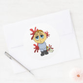 Lil Michael Ronde Sticker (Envelop)