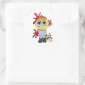 Lil Michael Ronde Sticker (Tas)