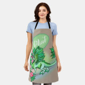 lil' Mint Herb Garden Dragon Schort (Gedragen)