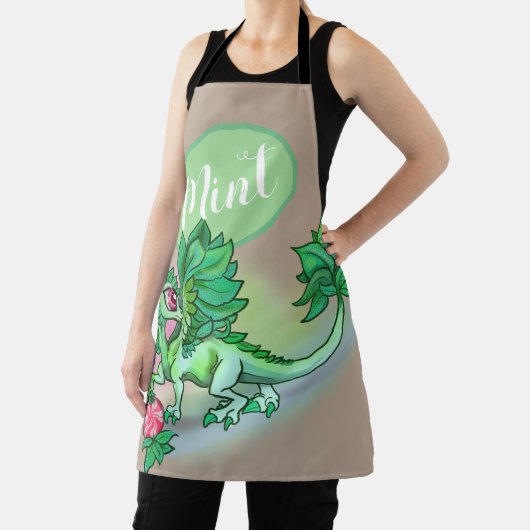 lil' Mint Herb Garden Dragon Schort (Insitu)