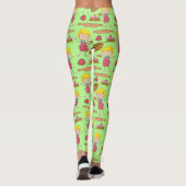Lil Miss Baker (Bleek groen) Leggings (Achterkant)