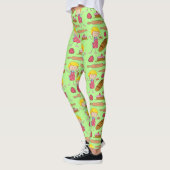 Lil Miss Baker (Bleek groen) Leggings (Links)