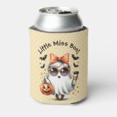 Lil' Miss Boo-Oranje Polka Dot Bow, Zonnebril Blikjeskoeler (Blikje Achterkant)