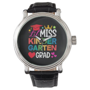 Lil Miss Kindergarten Afstudeerder Prek Afstuderen Horloge