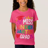 Lil Miss Kindergarten Afstudeerder T-shirt (Voorkant)