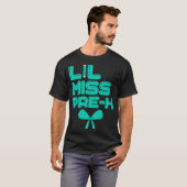 Lil Miss Pre K Cute Pre Kindergarten School  1 T-shirt (Voorkant volledig)