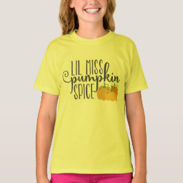 lil Miss pumpkin-halloween-kostuum voor kind T-shirt