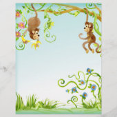 Lil Monkey, Boy Baby shower Advice (Achterkant)