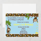 Lil Monkey Kaart (Voorkant / Achterkant)