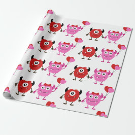 Lil Monsters Wrapping Paper Cadeaupapier