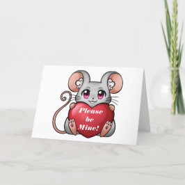 LIL MOUSE KLEINKIND VALENTIJN KAART