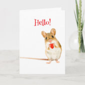 LIL MOUSE VALENTIJN KAART (Voorkant)