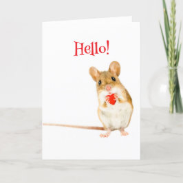LIL MOUSE VALENTIJN KAART
