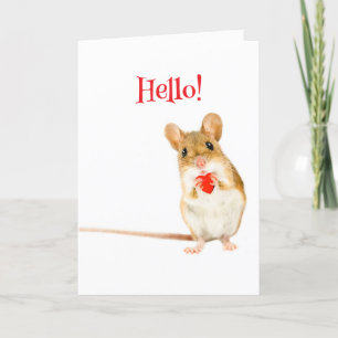 LIL MOUSE VALENTIJN KAART