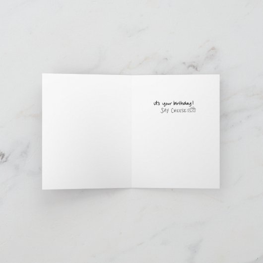 Lil Mouse verjaardagskaart Bedankkaart (Binnen)