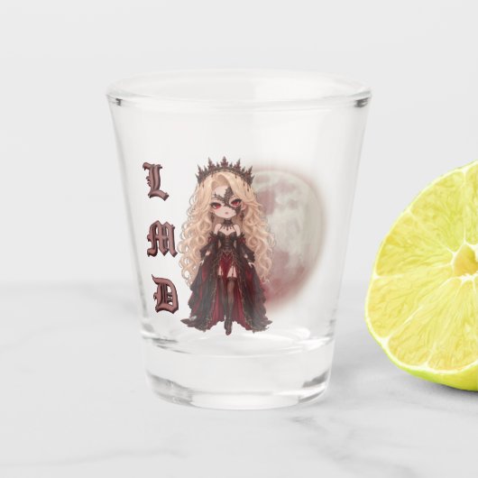 Lil Ms Darkness shotglas Shot Glas (Voorkant)