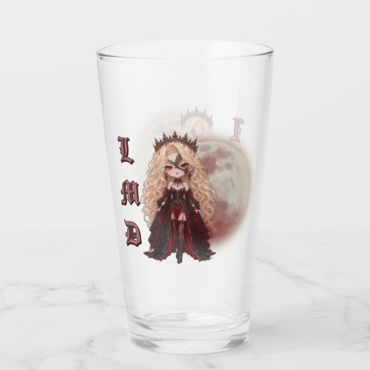 Lil Ms Darkness tumbler (Voorkant)