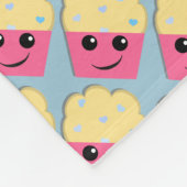 Lil Muffin Fleece Deken (Hoek)