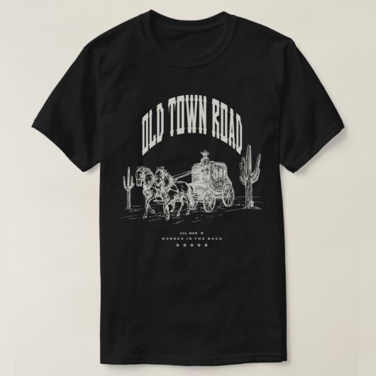 Lil Nas X Official Old Town Road Wagon Sweatshirt (Design voorkant)