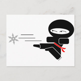 Lil' Ninja Briefkaart