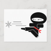 Lil' Ninja Briefkaart (Voorkant)