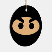 Lil Ninja Keramisch Ornament (Rechts)