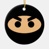 Lil Ninja Keramisch Ornament (Voorkant)
