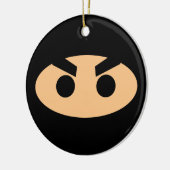 Lil Ninja Keramisch Ornament (Links)